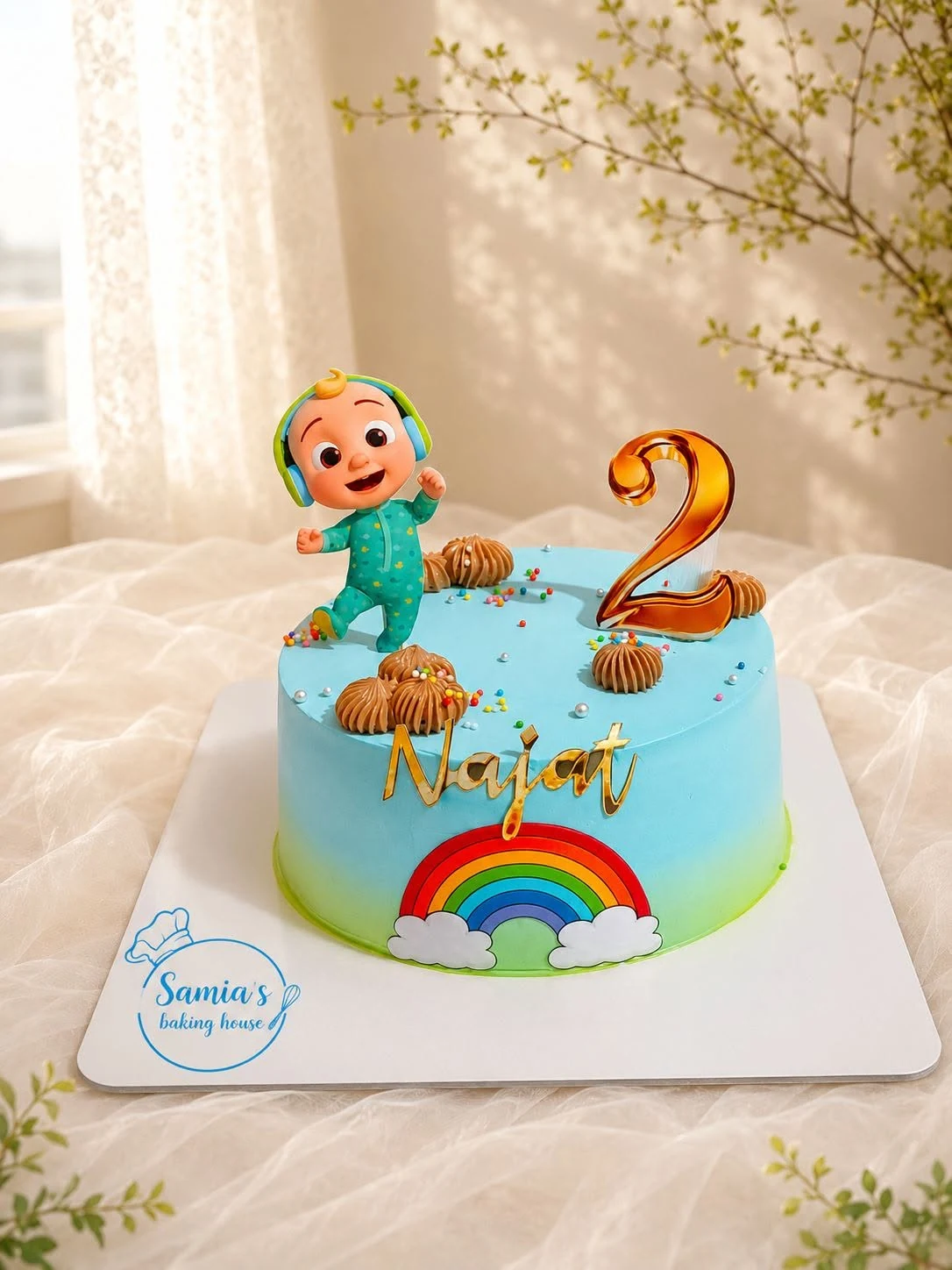Kids rainbow cake